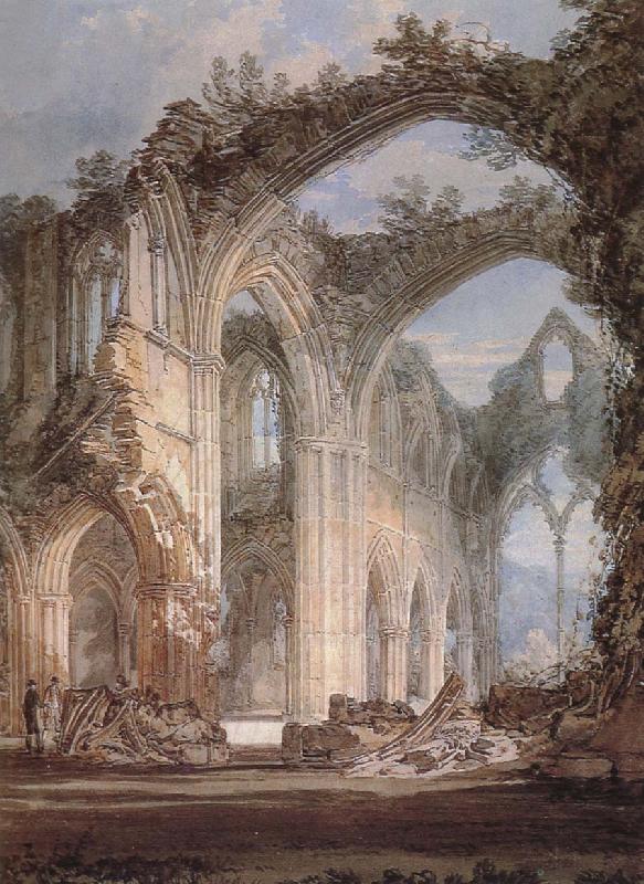 Joseph Mallord William Turner Interior Ruin oil painting picture